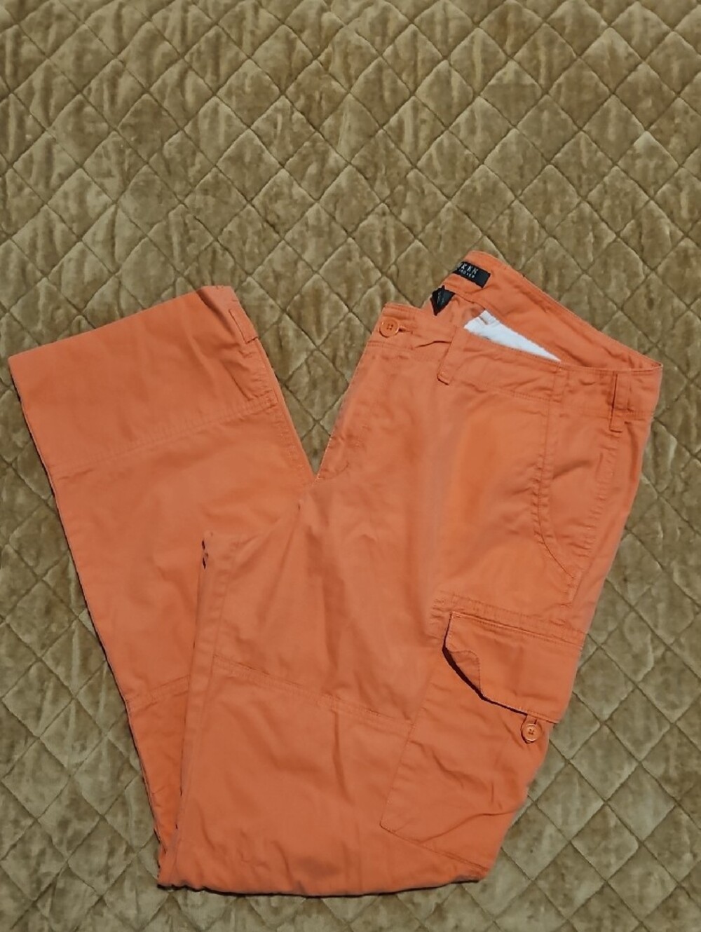 Ralph Lauren Bright Orange Cargo Pants